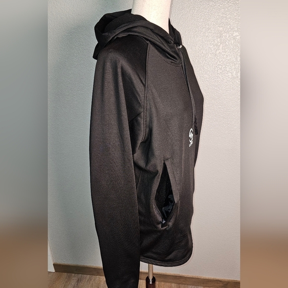 Loki Performance Sweatshirt. Turns into a backpack.  Sleeves turn into MITTENS! - Picture 4 of 16